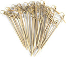 Bamboo Knotted Skewer 150mm  Bam-KS/L150-