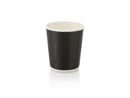 250ml horizontal ripple black/kraft/white (25pcs x 20 slv = 500)