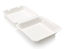 1 Compartment Square Clamshell- 1.2 Litre Food-Lunch1C-9/Y