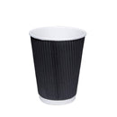 RCP500B-Ripple Cups 500ml Black-500