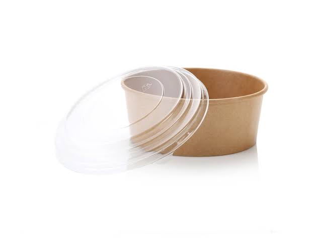 Small Kraft Salad Bowl 570ml* Food-Salad20-